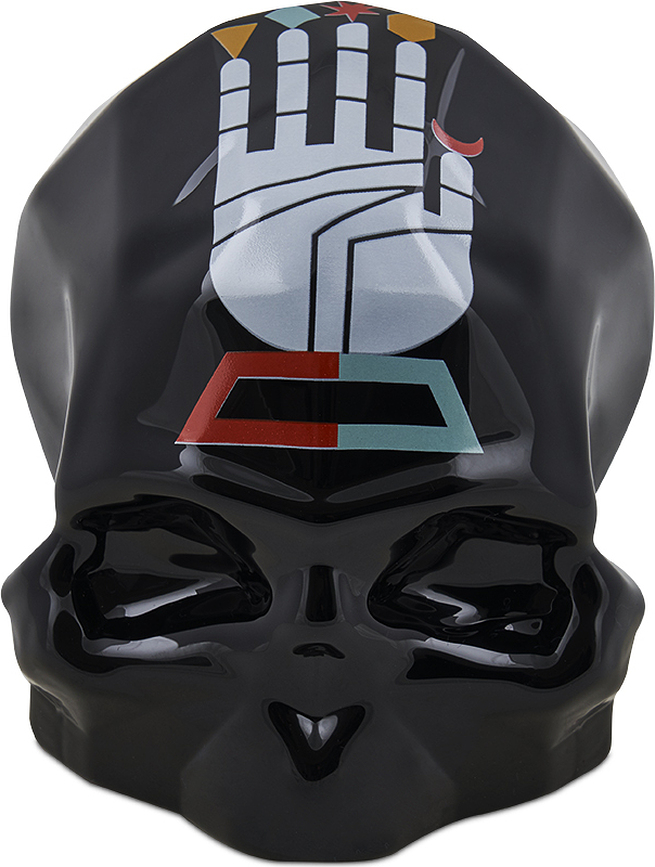 Figura decorativa Calavera Memento Mori Rock & Pop by Luca Font 933, tamaño S