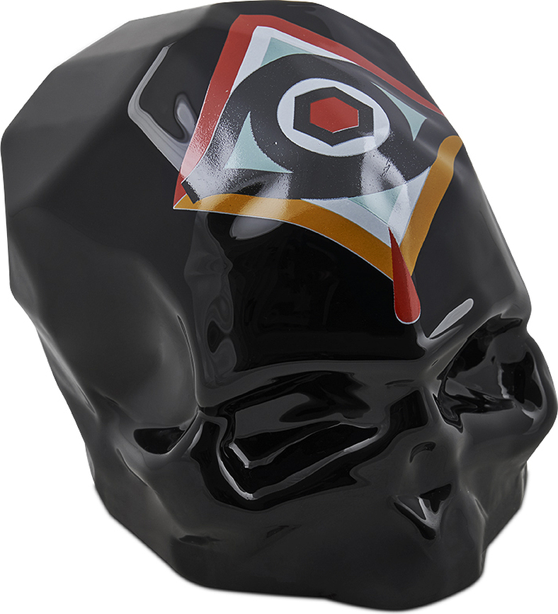 Figura decorativa de calavera Memento Mori Rock & Pop by Luca Font 932, talla S