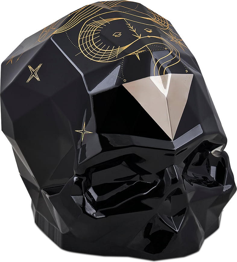 Figura decorativa calavera Memento Mori Rock & Pop by Erensu Ekmekçiler, talla S