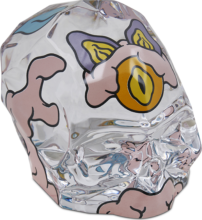 Figura decorativa calavera Memento Mori Rock & Pop by Cins3000, talla S