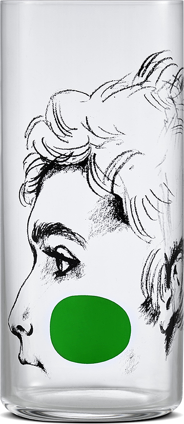 Finesse Rock & Pop Verres, Lot de 4