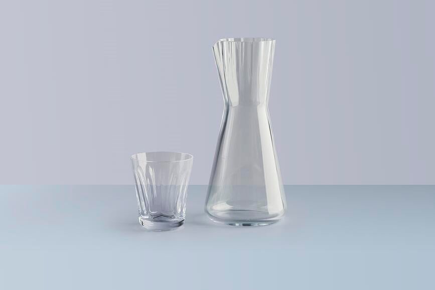 Garrafa para agua Lady, blanca