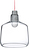 Hanglamp Mono M transparant