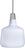 Hanglamp Mono M wit
