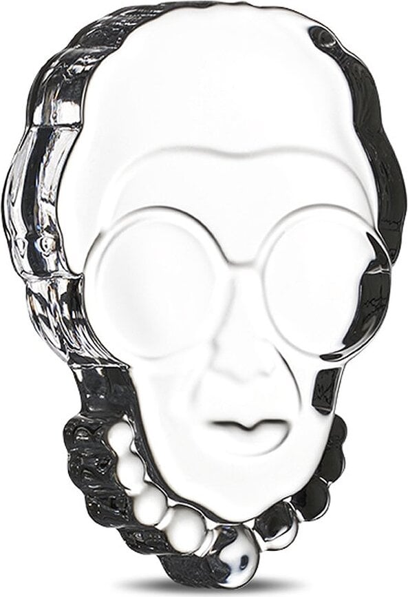 Iris Apfel Paperweight transparent