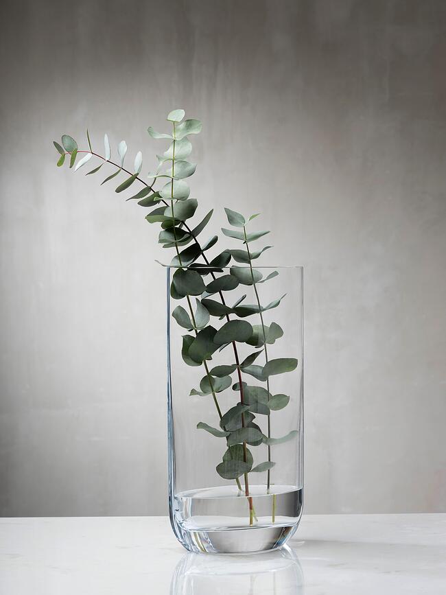 Jarrón Blade, 40 cm, caramelo