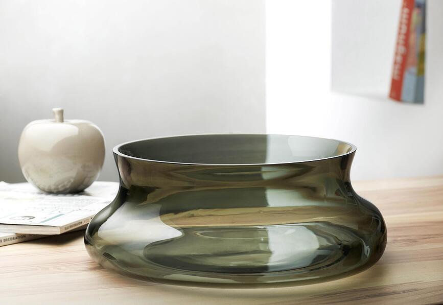 Jarrón Kurage, ahumado