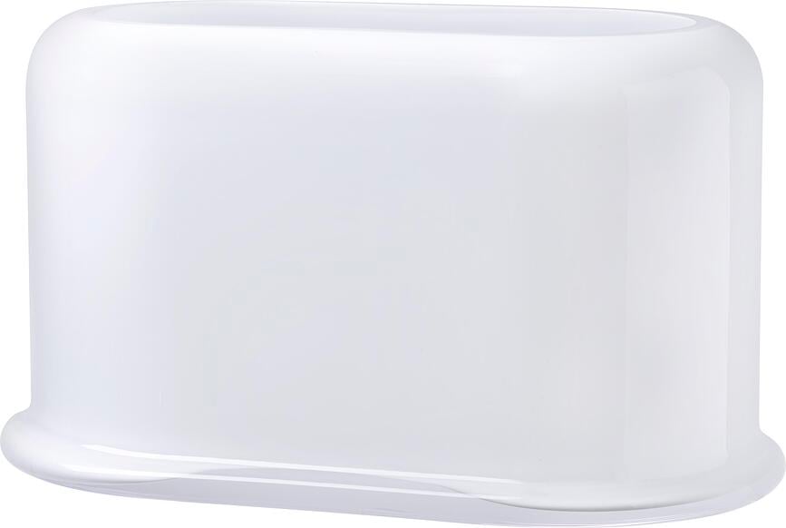 Jarrón Layers L, ámbar