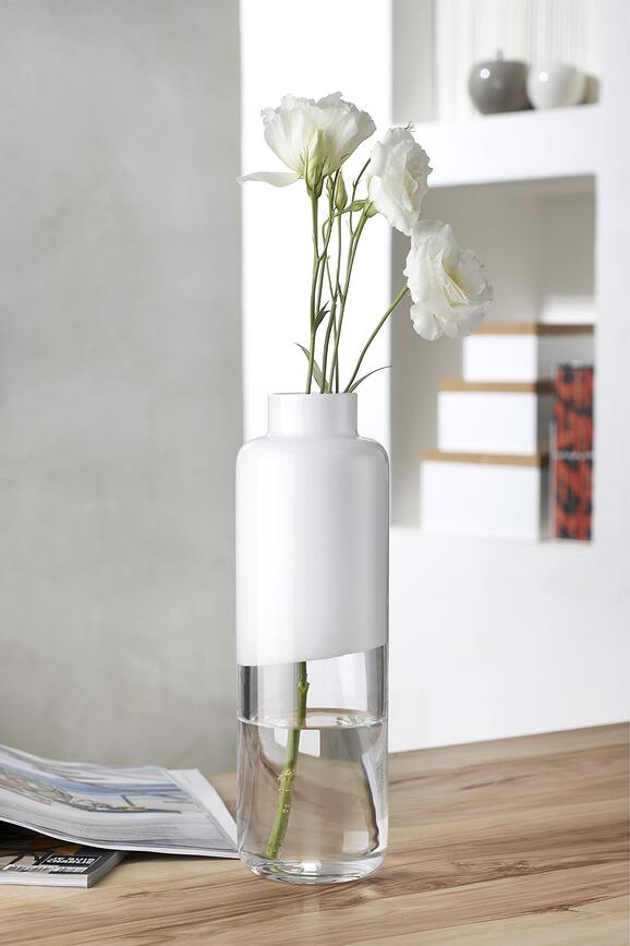 Jarrón Magnolia, talla S, blanco