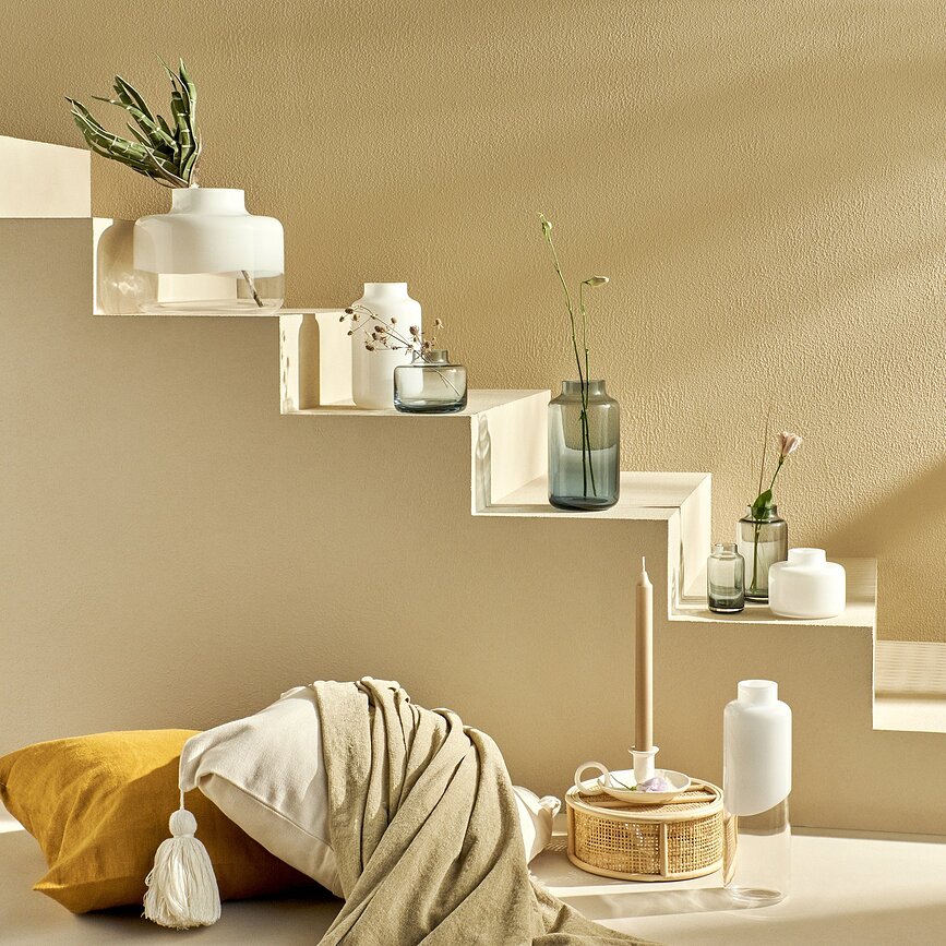 Jarrón Magnolia, talla S, blanco