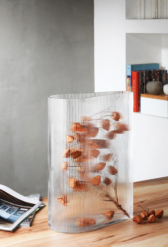 Jarrón Mist, 38 cm, rosa