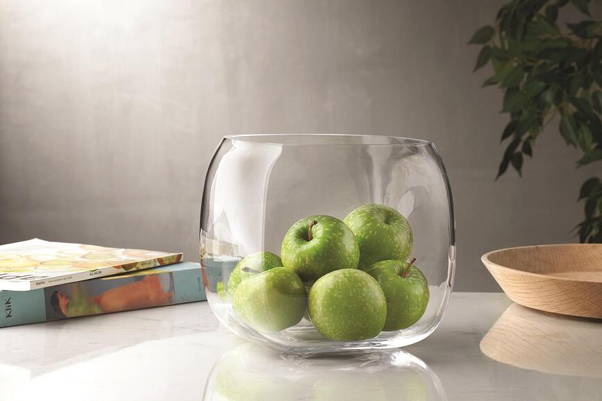 Jarrón Mono Box L, gris