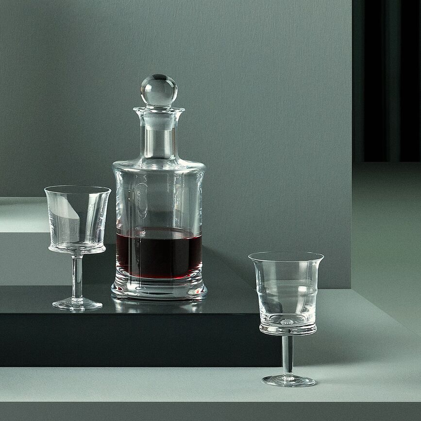 Jour Kozarci za rdeče vino, 2 kosa