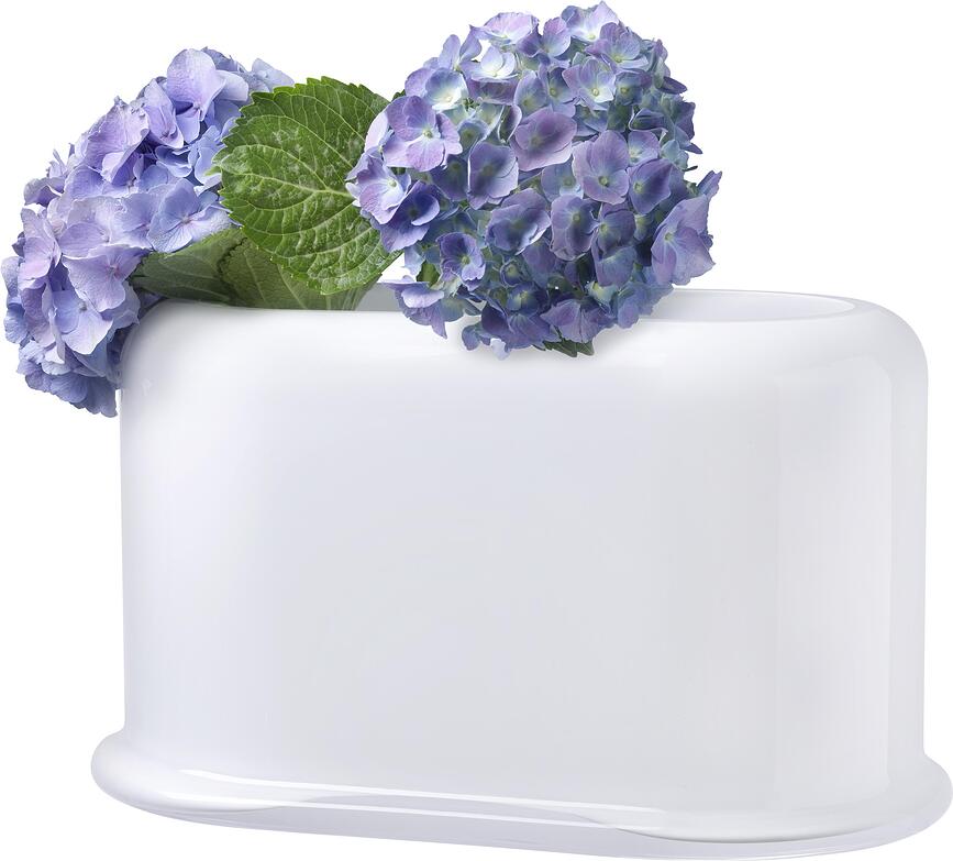 Layers Vase L weiß
