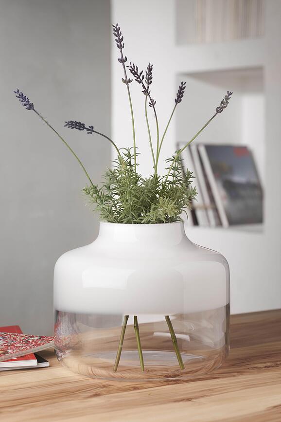 Magnolia Vase L, bleu