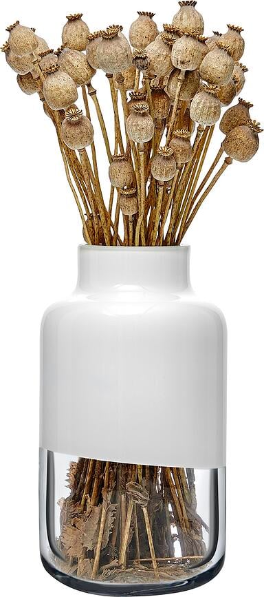 Magnolia Vase M, blanc