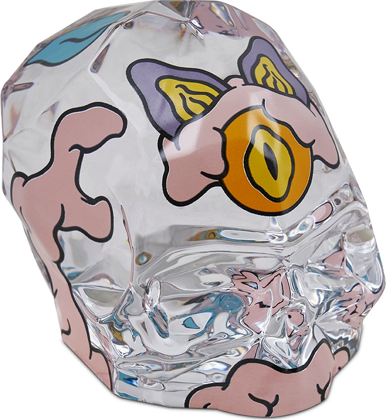 Memento Mori Rock & Pop by Cins3000 Figurica lobanja, dekorativna, velikost S