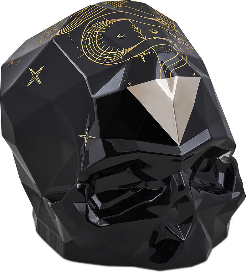 Memento Mori Rock & Pop by Erensu Ekmekçiler Figurine décorative Tête de Mort, taille S