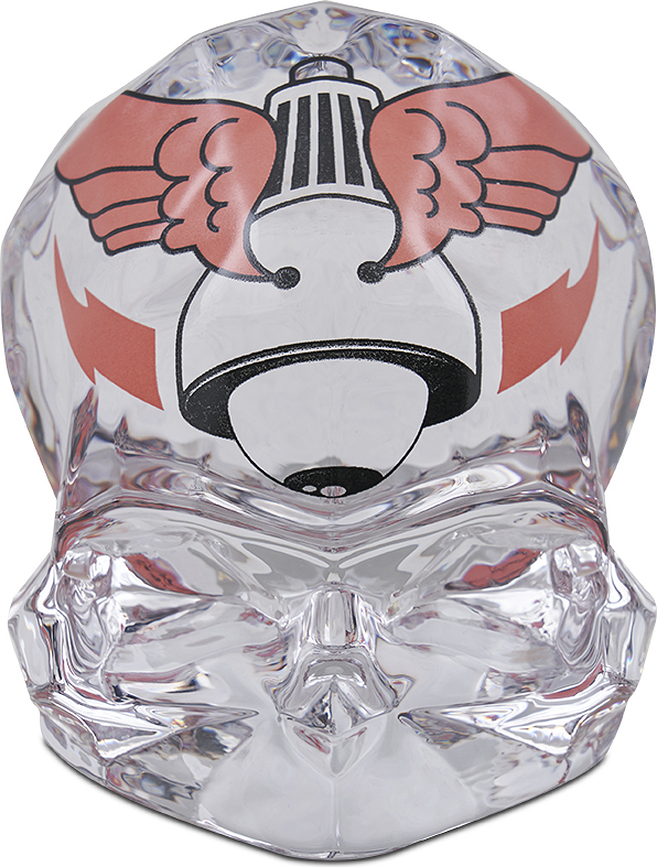 Memento Mori Rock & Pop by Kien 936 Figurica lubanja dekorativna veličina S