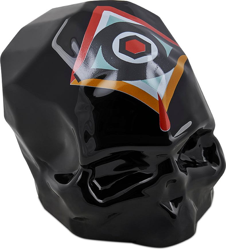 Memento Mori Rock & Pop by Luca Font 932 Figurica dekorativna lubanja S