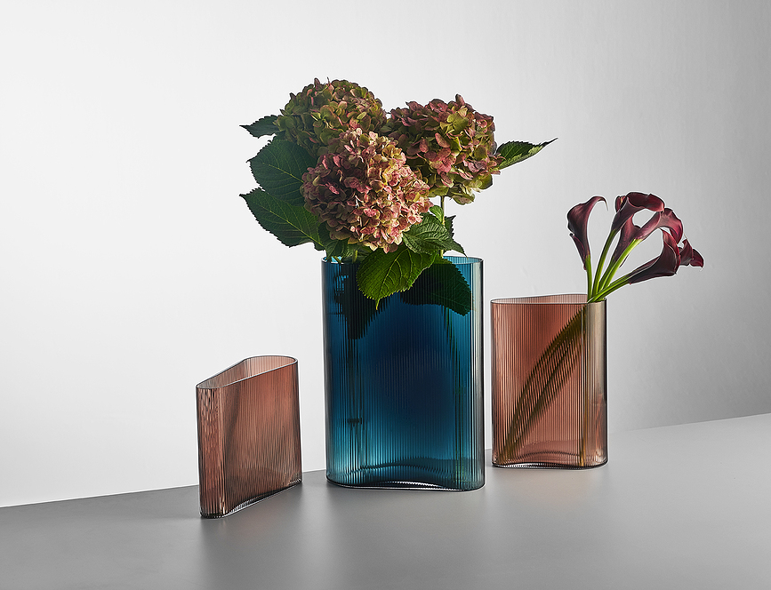 Mist Βάζο, 21 εκ., διαφανές