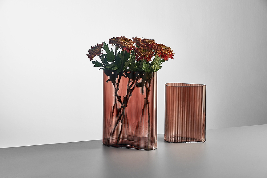 Mist Βάζο, 29 εκ, θαλασσί