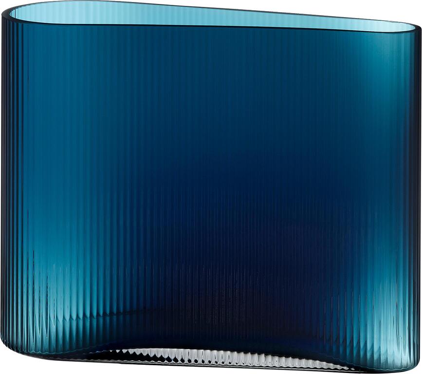 Mist Vase 21 cm, bleu marine