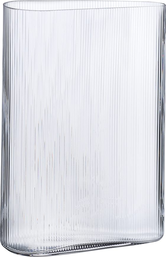Mist Vase 38 cm durchsichtig