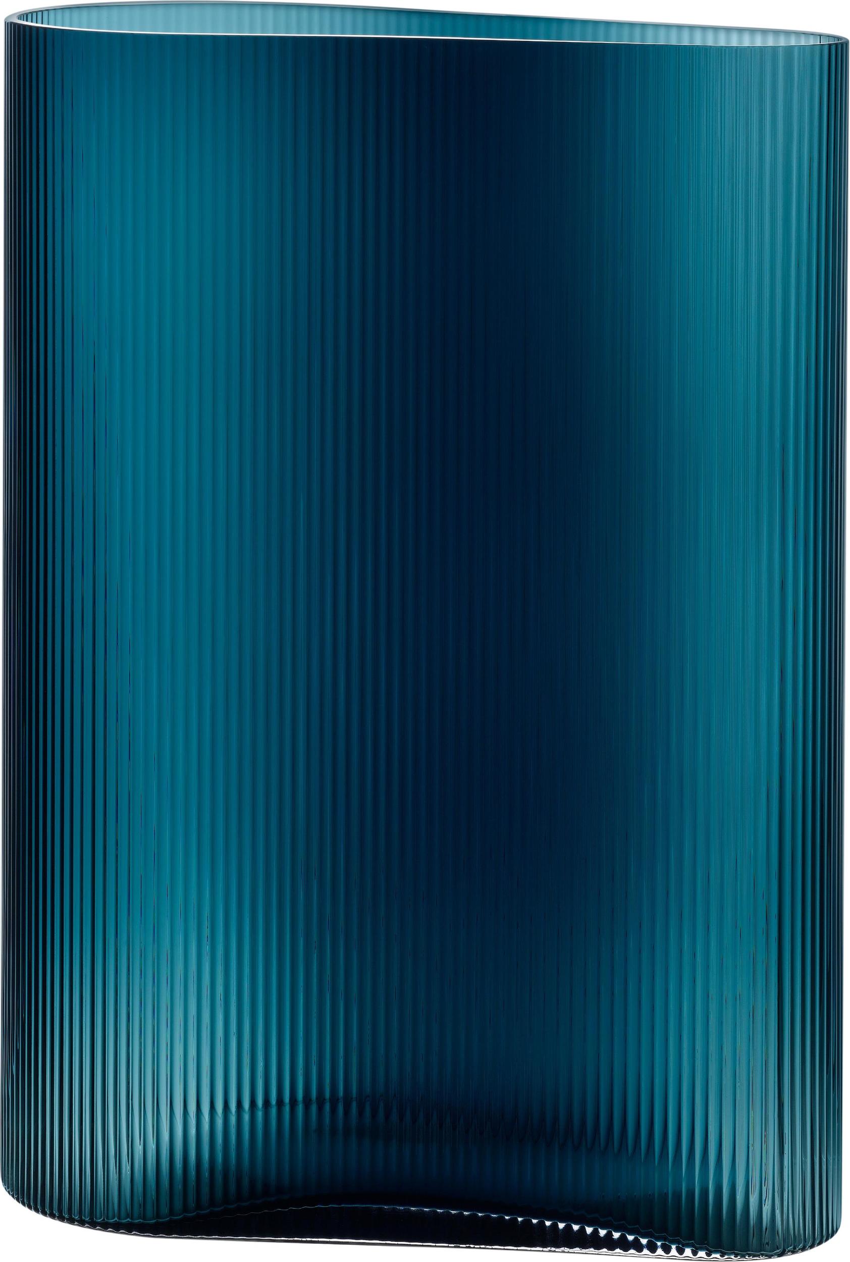 Mist Vase 38 cm meerblau