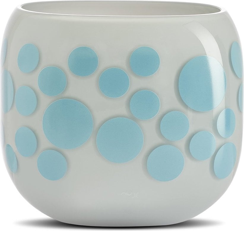 Mono Box Iris Apfel Vase M blau