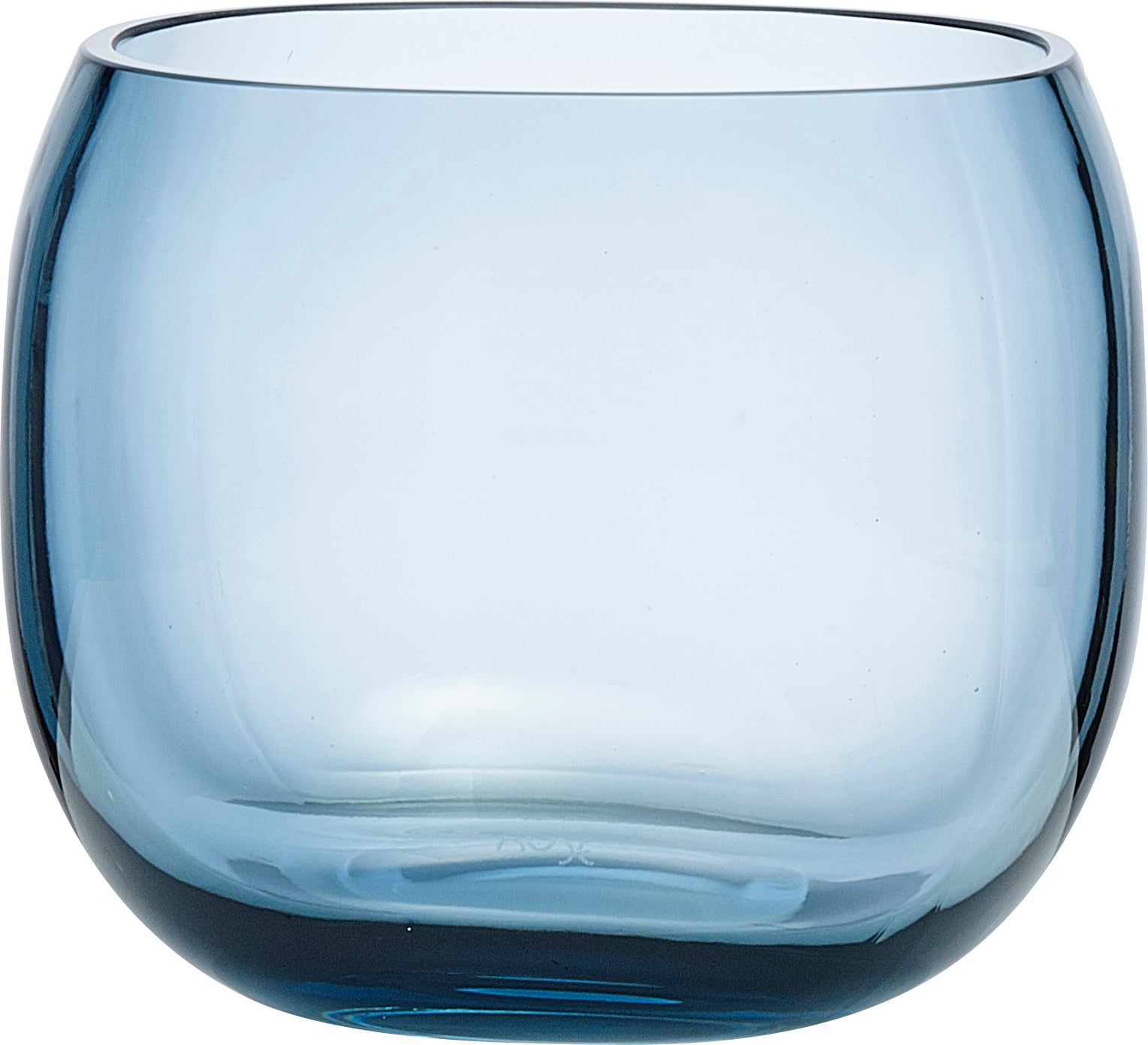 Mono Box Vase S blau