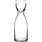 Mr. & Mrs. Water decanter 700 ml transparent with glass 2 el.
