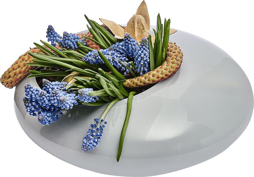 Nacre Βάζο M, ροζ