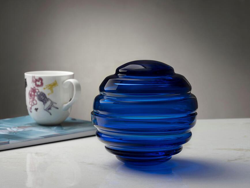 Nest Bonbonnière, taille L, caramel