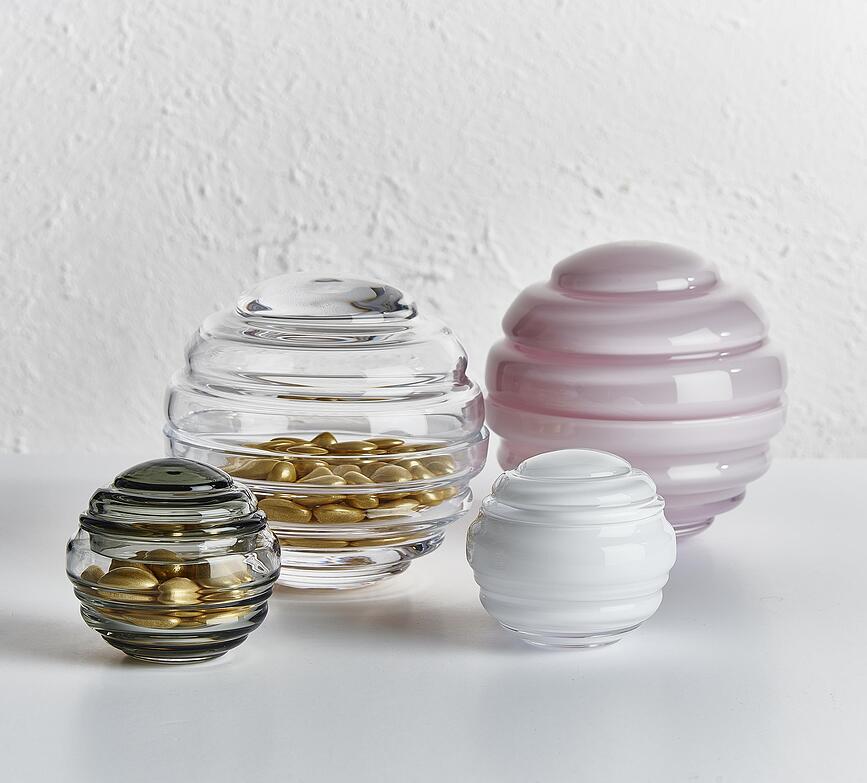 Nest Bonbonnière taille S, caramel