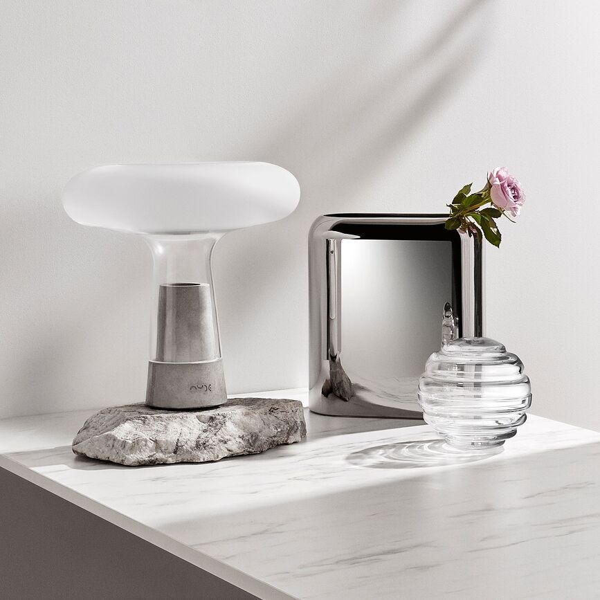 Orion Lampe de Table avec base en béton