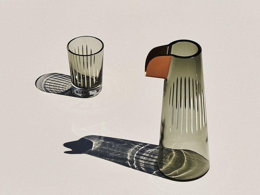 Parrot Carafe à Eau, fumée