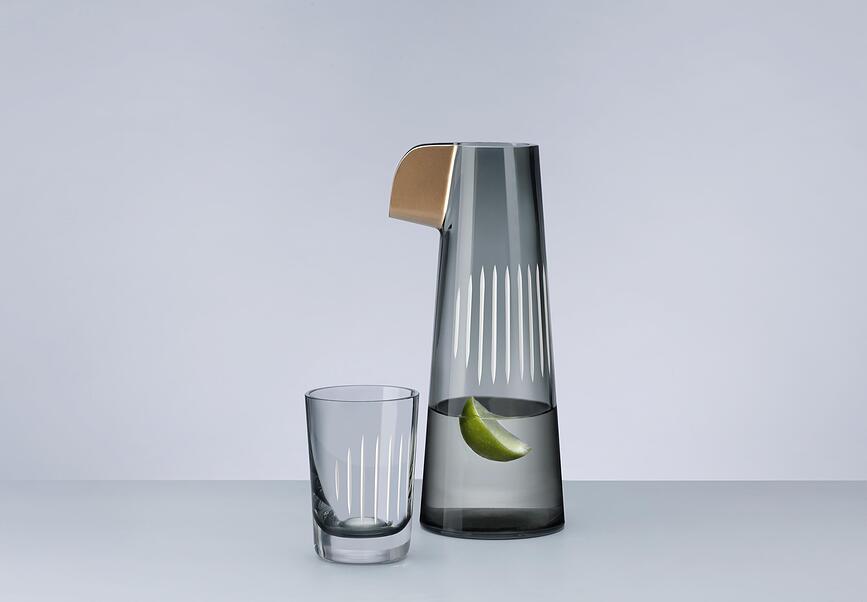 Parrot Karafa za vodo, set z 2 kozarcema, 3-delni set