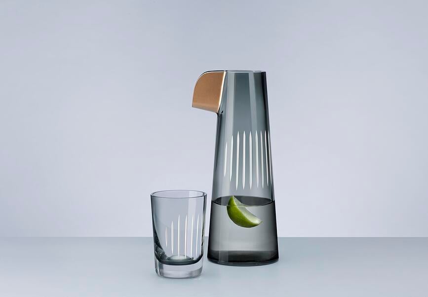 Parrot Karafa za vodu s 2 čaše Set od 3 dijela