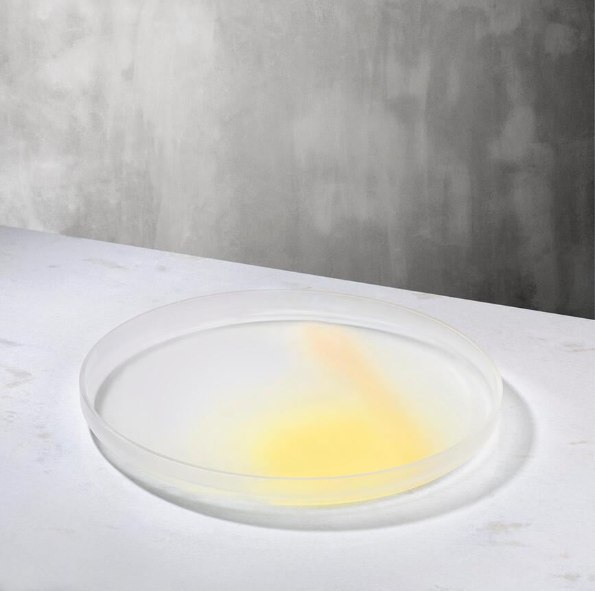 Pigmento Plat de Service 35 cm, rose