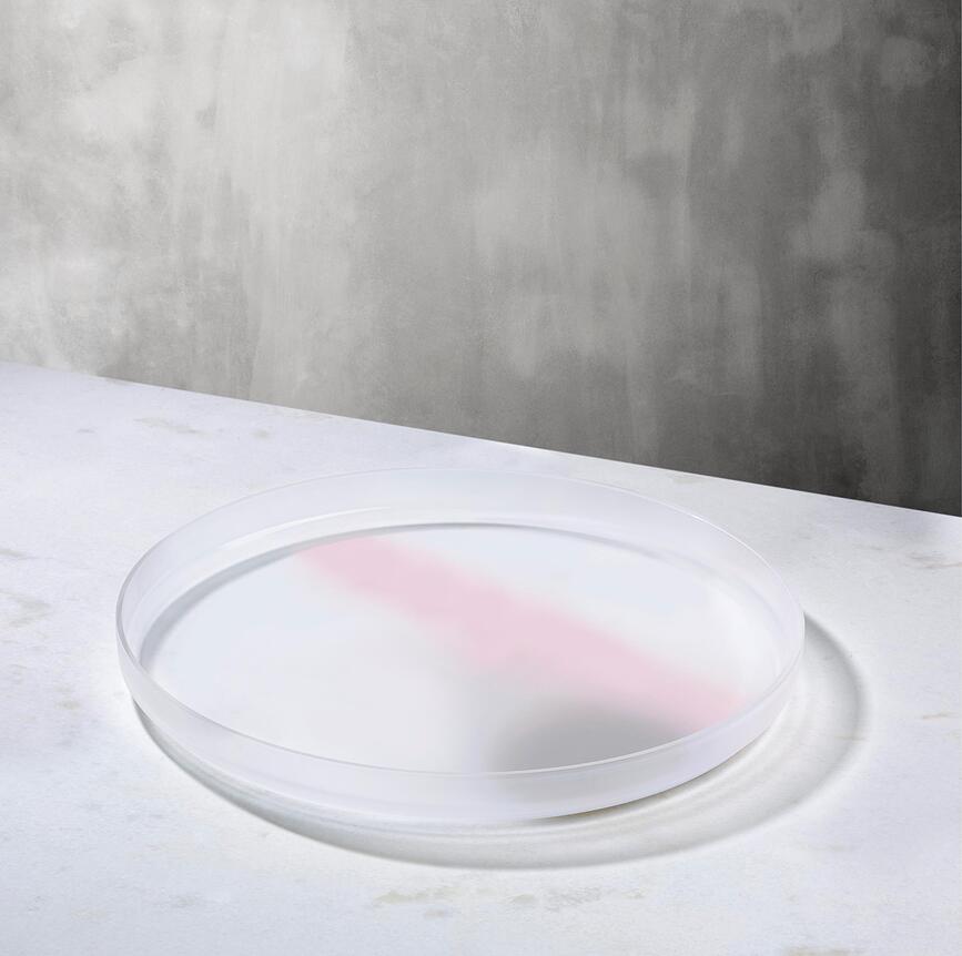 Pigmento Plat de Service 35 cm, rose