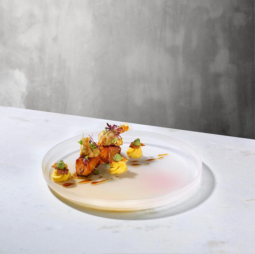 Pigmento Assiette Plate 28 cm, rose