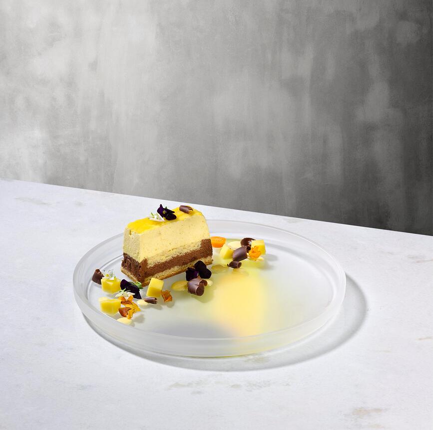 Pigmento Jedilni krožnik, 28 cm, roza