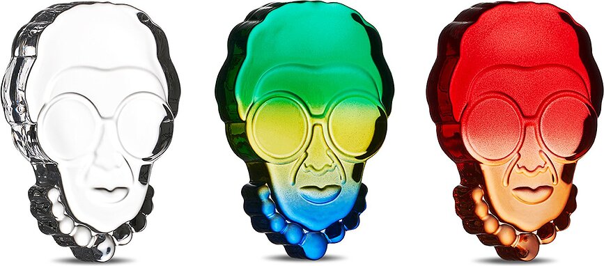 Pisapapeles Iris Apfel, verde