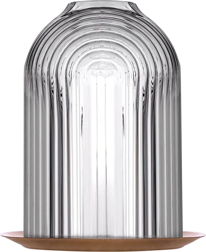 Portavelas para vela clásica Ilo, con base