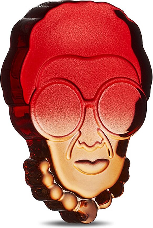 Преспапие Iris Apfel червено