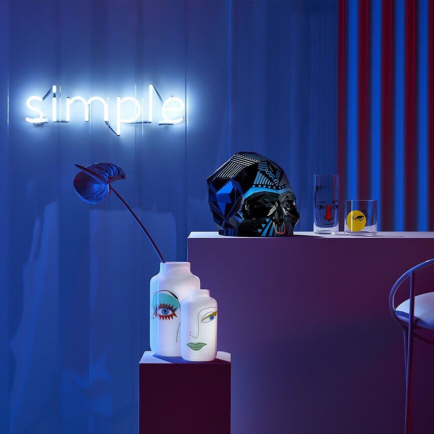 Rock & Pop Mini Magnolia Βάζο μίνι, 687 M