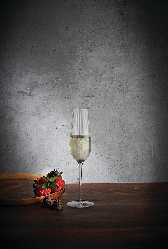 Round Up Flûtes à Champagne 200 ml, Lot de 2