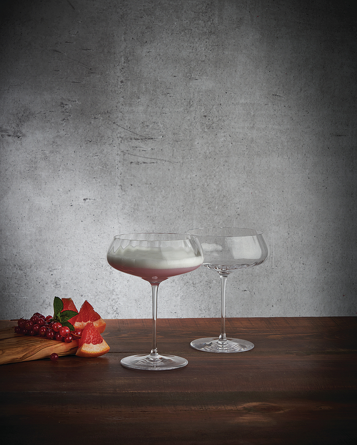 Round Up Flûtes à Champagne 400 ml, Lot de 2