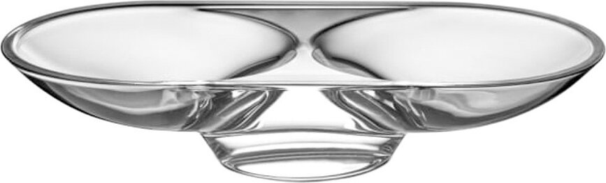 Silhouette Plateau de Service double, rond